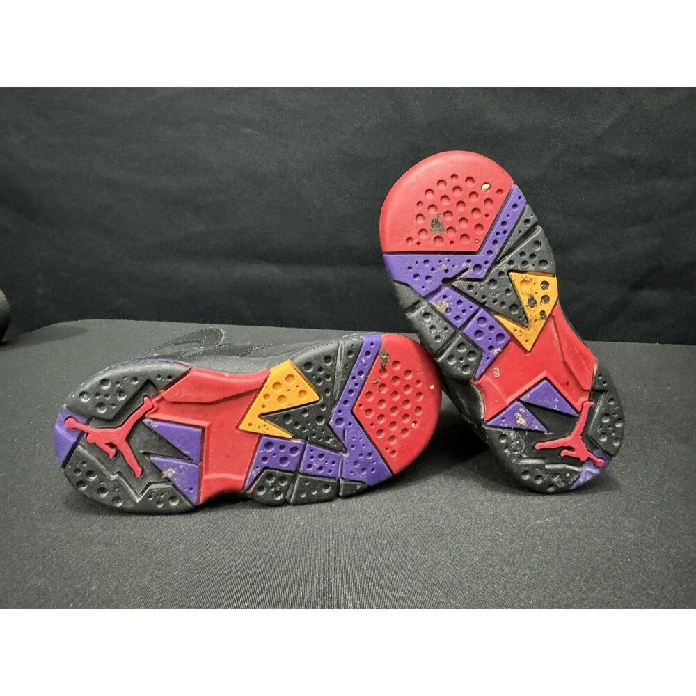 Jordan 7 Retro 304772-018 Size 7C Nike Boys Sneakers - Picture 6 of 9